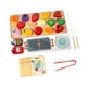 thumbnail image 2 of Juego de alimentos de madera para niños, juego de rol para aprender a hacer comida, coordinación mano-ojo y mucho más. Halcones confitados de frutas, 2 of 9
