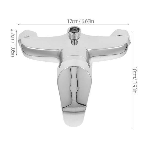 LOLIPPYY Single Handle Shower Valve Bathroom Water Mixing Valve Metal Faucet Control