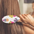 thumbnail image 4 of Desert Cactus Art Hair Brush, Boho Cactus Detangler Paddle Brush with Cute Kawaii Minimalist Botanical Cactus Design, Soft Bristle Hairbrush for Wet & Dry Hair, 4 of 8