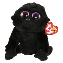TY Beanie Boos GEORGE the Gorilla Plush Stuffed Animal Toy (Regular Size 6 Inch)