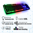 thumbnail image 4 of Set Gamer KX350 Teclado Mecánico,Audifonos,Mouse, Mousepad, Iluminacion RGB Sentry Profesional Infantil Diseño Ergonómico, 4 of 5
