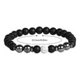 thumbnail image 3 of Iumwxz Classic Fashion Magnet Anklet Colorful Stone Frosted Stone Anklet Jewelry, 3 of 3
