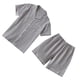 thumbnail image 4 of 1 set hombre pijama de verano ropa de dormir masculina manga corta salón para el hogar set (tamaño m), 4 of 6
