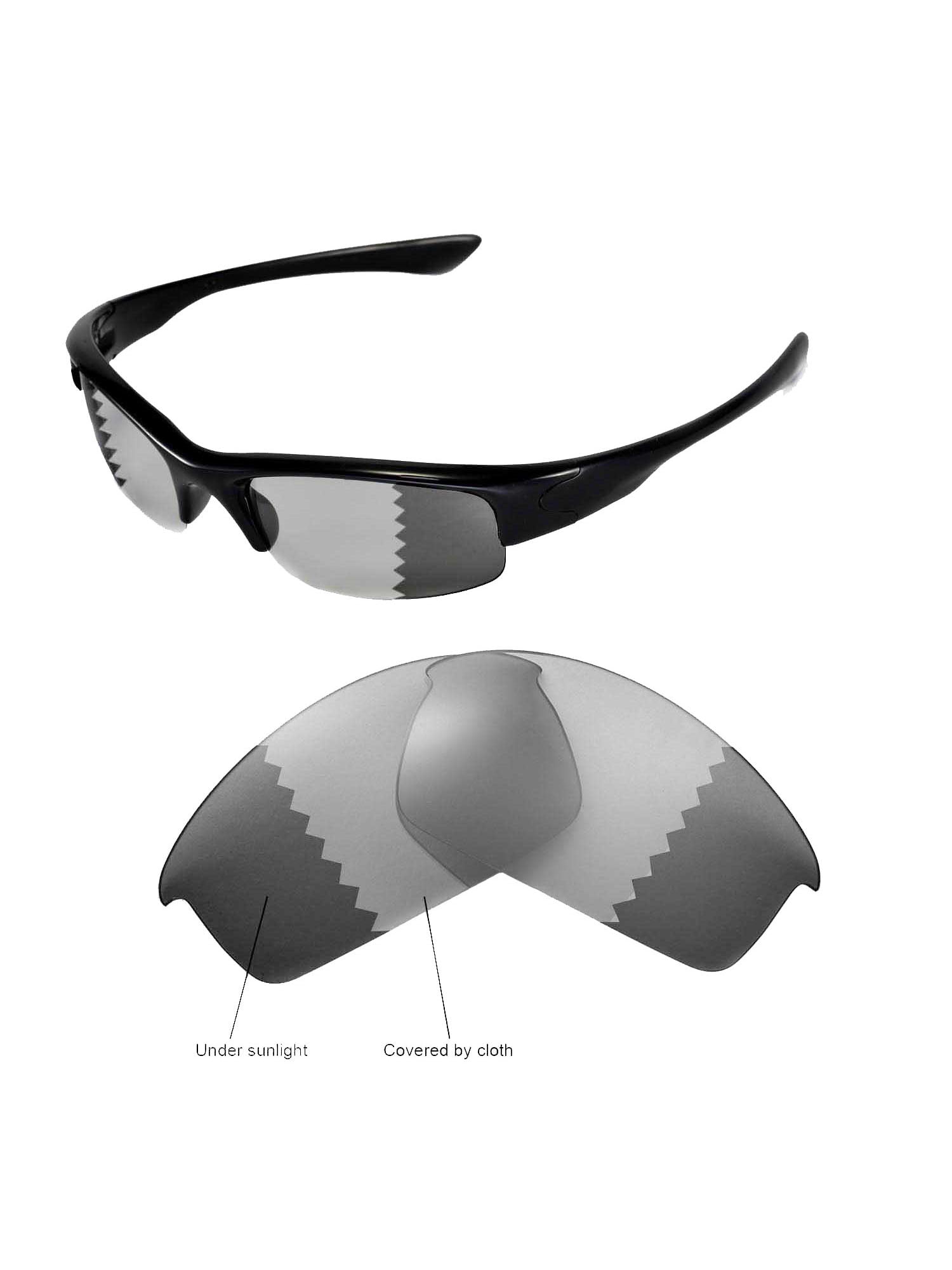 sæt ind Borger kande Walleva Transition/Photochromic Polarized Replacement Lenses for Oakley  Bottlecap Sunglasses - Walmart.com