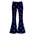 thumbnail image 3 of JAJAHO Girls Flare Leggings Flat Front Polka Dot Bootcut Pants For Girls Clothes, Sizes 5-16, 3 of 4