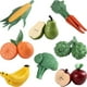 thumbnail image 1 of 8 figuras de frutas y verduras con colores vivos, ideal para decorar paisajes, 1 of 8