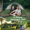 thumbnail image 5 of Camping Tent 2 Person, Backpacking Tent Waterproof & Windproof, Ultralight  Tent with Rain Fly for Camping, Hiking, Outdoor, 5 of 6