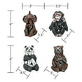 thumbnail image 2 of Adam and Friends Stone Resin Wilderness Statue Collection Sculpture 8-Piece Multi, 2 of 7