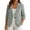 Dark Gray, variant on Tqcoqu Women's Spring Summer Cotton Linen Blazer,Lapel Single Button 3/4 Sleeve Casual Jacket with Pockets,Black Women's S-XXL