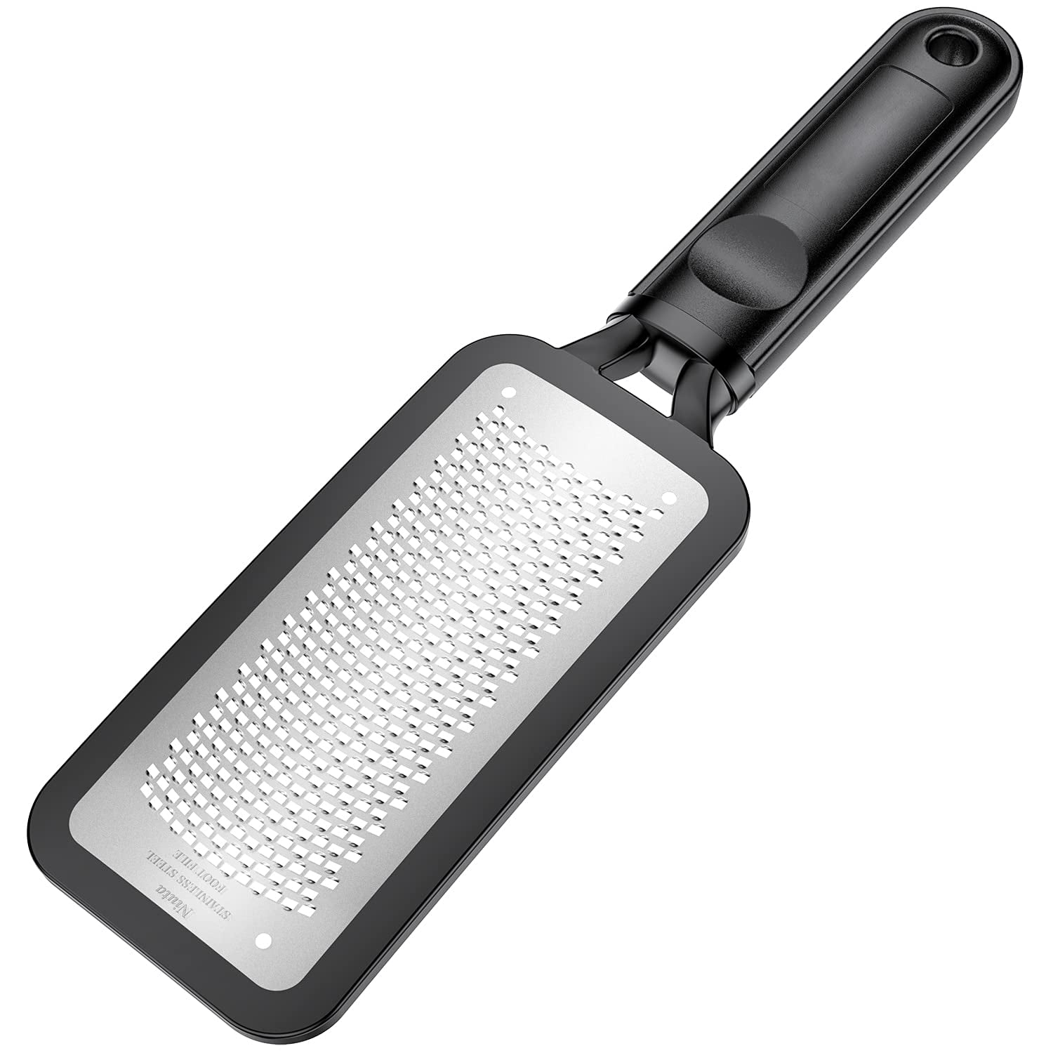 Colossal Foot Rasp Foot File and Callus Remover, Can be Used on Both Wet and Dry Cracked Feet - Black