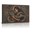 A, variant on XaaKee Golden Serpent Portrait Canvas Wall Art Turquoise Copper Pointillism Art Prints Inner Framed 18*12Inch