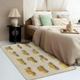 thumbnail image 3 of Construction Rugs for Boys Room - 4x6 Rug - Construction Rug - Excavator Tractor Area Rug - Kids Vehicle Rugs - Car Beige Carpet, 3 of 7