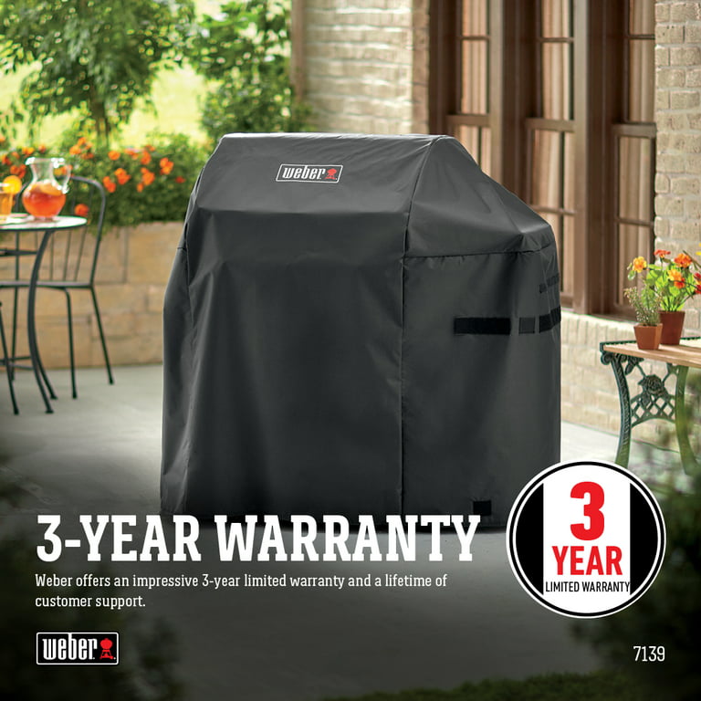 Ansøgning korrekt fællesskab Weber Spirit II 3 Burner Series Gas Grill Premium Cover - Walmart.com