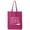 Hot Pink, variant on Frequent Flyer Cotton Canvas Tote Bag