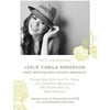 Embroidered Notice Graduation Invitation