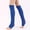 Blue, variant on Ribbed Knit Leg Warmers Thigh High Gothic Punk Boot Cuffs for Women Dance Yoga Winter