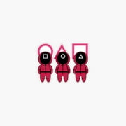 Onim Squid Game Trio Sticker, Phone Decal Water Bottle Stickers Car Decals, Funny Birthday Gift