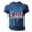 Blue-b, variant on CHENge 250th Anniversary USA Shirt Men's Casual USA 250Th Anniversary Printed Short-Sleeve T-Shirt American 250Th Anniversary Patriotic Tee