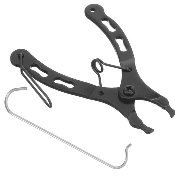 KONTONTY Compact Steel Bike Chain Plier for Quick Removal and Installation Black