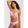 thumbnail image 4 of Women's Sheer Mesh Balconette Bra Sexy Unlined Demi Underwire Bras Lace Plus Size, 4 of 6