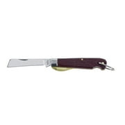 Klein Tools Coping-Type Pocket Knives, 5 3/4 in,  Carbon Steel Blade, Plastic, Black - 1 EA (409-1550-11)