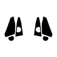 thumbnail image 5 of Rvinyl Tail Light Tint Covers Compatible with Nissan Quest 2004-2009 - Blackout Smoke, 5 of 10