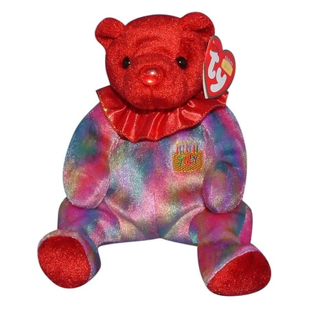 Ty Beanie Baby: July the Bear | Stuffed Animal | MWMT price history on PriceWatchPro