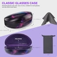 thumbnail image 2 of Estuche Rígido para Gafas de Sol molshine Cielo Estrellado Morado, 2 of 6