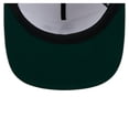 thumbnail image 5 of Men's New Era White Athletics Perforated Golfer Snapback Hat, 5 of 5
