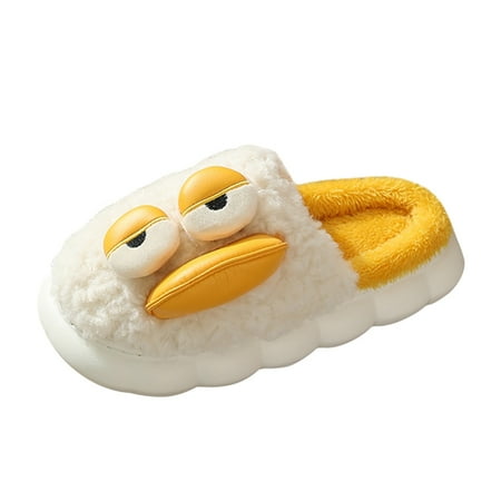 

Qufokar Fit Flip Flops for Women Slippers Fuzzy Warm Slipper Socks Women Super Soft Microfiber Women Slippers Autumn And Winter Fashion Comfortable Cartoon Cute Lying Flat Thick Bottom Warm