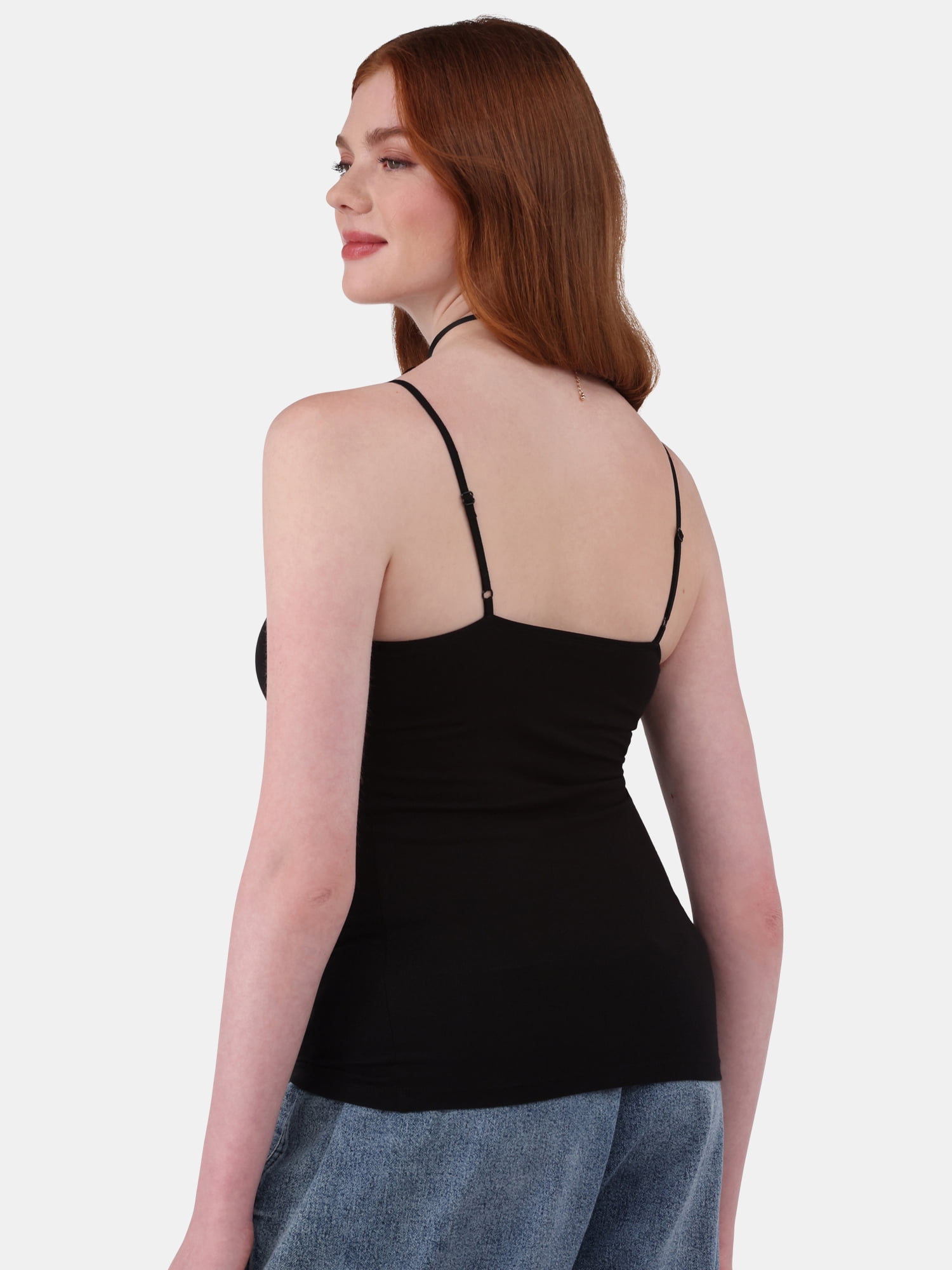 No Boundaries Juniors Shelf Bra Cami, Sizes XXS-XXL