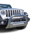thumbnail image 1 of TrailFX Bull Bar B1613S TFX Bull Bars; Polished; Stainless Steel; 3-1/2 Inch Diameter; With Skid Plate; Without Light Bar; Compatible With Parts 20DRSCMB/20DRSCM, 1 of 1