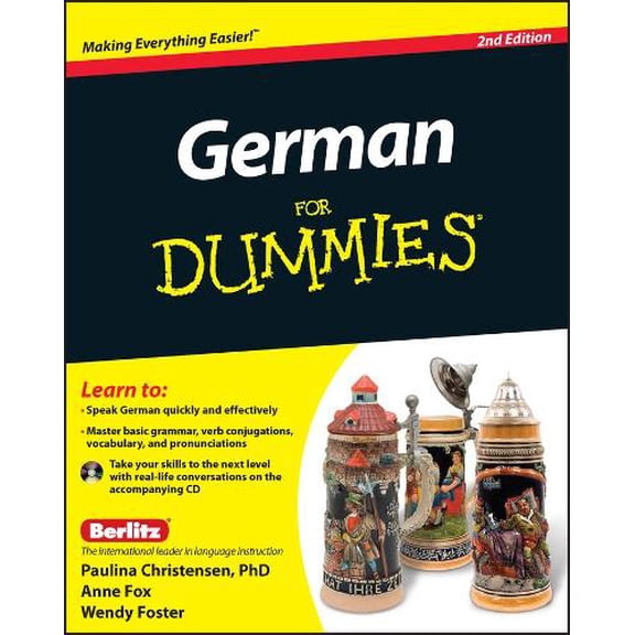 Pre-Owned German For Dummies: (with CD) Paperback