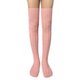 thumbnail image 2 of TheFound Female Knitted Stocking, Solid Color Knee-High Socks Long Tube Socks, 2 of 6