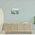 thumbnail image 2 of Stupell Industries Tranquil Beachside Flower Meadow Ocean Sailboats Scene Painting Gallery Wrapped Canvas Print Wall Art, Design by Nan, 2 of 5