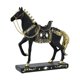 thumbnail image 2 of Estatua de caballo, adorno de caballo, estatua de animal, coleccionable, decorativa, artesanía creativa Negro, 2 of 7