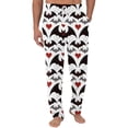 thumbnail image 2 of Satingcolo Mens Pajama Pants Halloween Soft Pj Pants Lounge Pajama Bottoms with Pockets Drawstring, 2 of 6