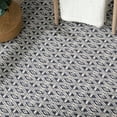 thumbnail image 3 of Bare Blue Handwoven Cotton Rug, 6' x 9', 3 of 6