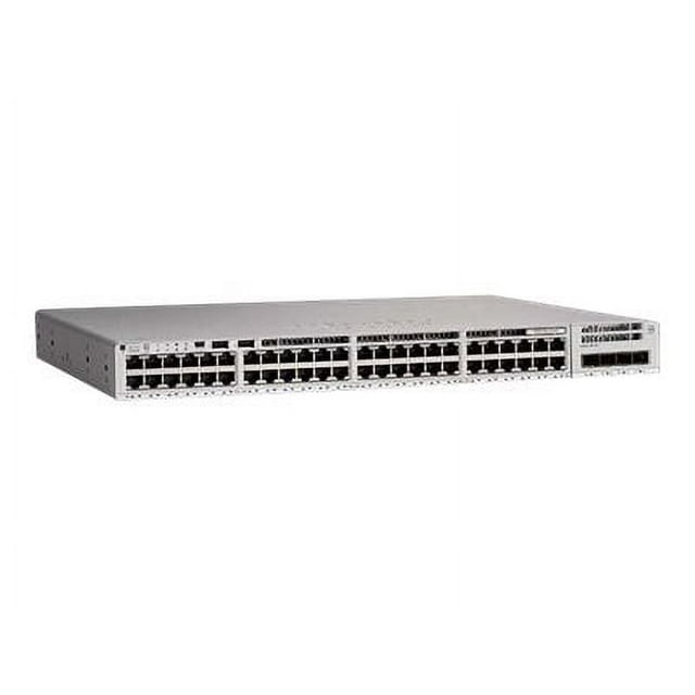 Cisco Catalyst 9200L - Essentiels de Réseau - switch - L3 - 48 x 10/100/1000 + 4 x Gigabit SFP (Lien Montable en Rack)