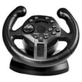 thumbnail image 1 of yingyy Volant de Jeu à Rotation à 90 Degrés avec Pédale, Joysticks Vibrants, Télécommande, Roues Motrices pour PC PS3, 1 of 6