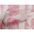 thumbnail image 4 of oneOone Cotton Poplin Peach2 Fabric Texture Watercolor Sewing Craft Projects Fabric Prints By Yard 56 Inch Wide, 4 of 4