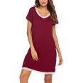 thumbnail image 4 of Camisón 3 en 1 para parto/parto/enfermería suave vestido de hospital de maternidad Xemadio LRWJ113-2, 4 of 6