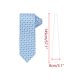 thumbnail image 2 of Conjuntos de corbatas para hombres INSPIRE CHIC, corbatas de lunares con pañuelo a juego para bodas y negocios, azul pastel, 2 of 5