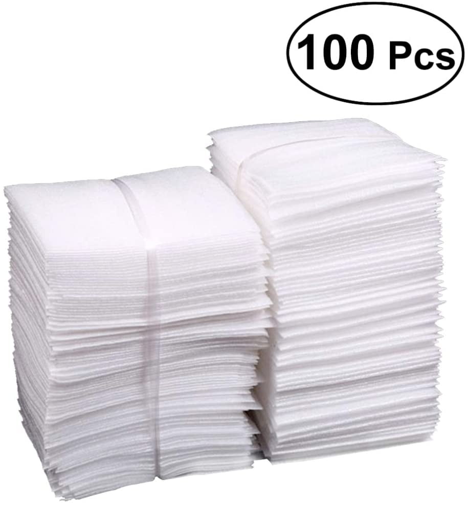 Cushion Pouches to Protect Dishes 30 Count Porcelain & Fragile Items Glasses Packing Supplies for Moving Delixike Foam Wrap Pouches 7 1/2” x 11 1/2” 