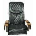 thumbnail image 6 of Bottom-Air Seat Cover Front Wedges Pedicure Chair Slipcovers, Black, 6 of 7