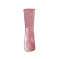thumbnail image 2 of Unique Bargains Bottes Mi-Mollet Pliables à Talons Blocs à Bout Rond pour Femmes Rose (Taille 8), 2 of 8