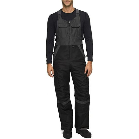 Arctix Men's Tundra Ballistic Bib Overalls With Added Visibility