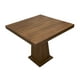 thumbnail image 3 of Set de Comedor SALVANTO Joshua 4 Sillas 90x90 cm MDF UV color Parota, 3 of 6