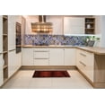 thumbnail image 6 of Ahgly Company Machine Washable Indoor Rectangle Abstract Saffron Red Area Rugs, 2' x 3', 6 of 7