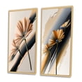 thumbnail image 3 of Designart "Hyperrealistic Gerbera Blossoms I" Gerbera Framed Wall Art Set Of 2 - White Floral Gallery Wall Frame Set For Home Decor, 3 of 6